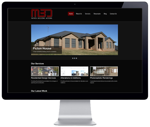 Matrix Building Designs Website